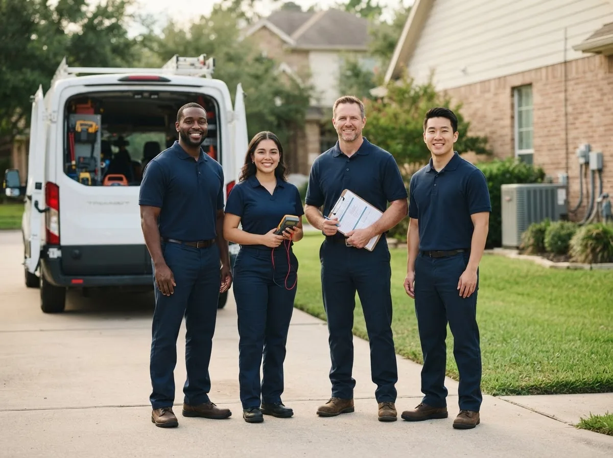 Certified HVAC technician near Lewisville, OH